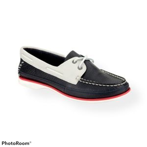 Clark Musto ladies navy Jetto deck shoes